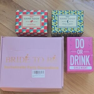 Bachelorette Party Game Set + Decorations